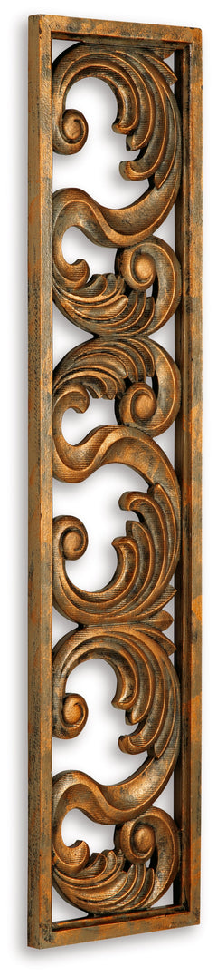 Candelario Natural Wall Decor - Ornate Home