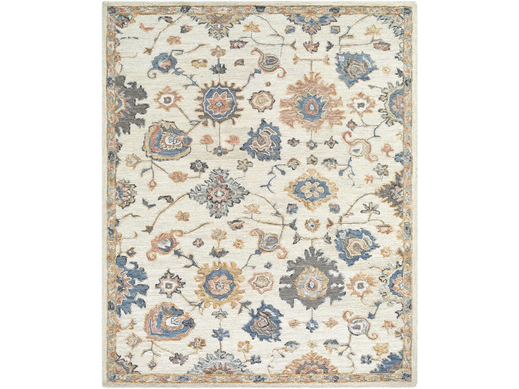 Candid Oushak Area Rug - Ornate Home