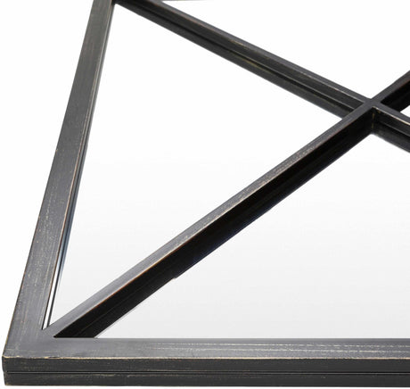 Candon Black Framed Mirror - Ornate Home