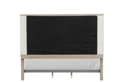 Candra Natural Oak Eastern King Bed - Ornate Home