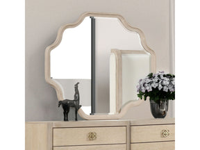 Candra Natural Oak Mirror - Ornate Home