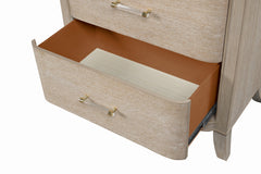 Candra Natural Oak Nightstand - Ornate Home