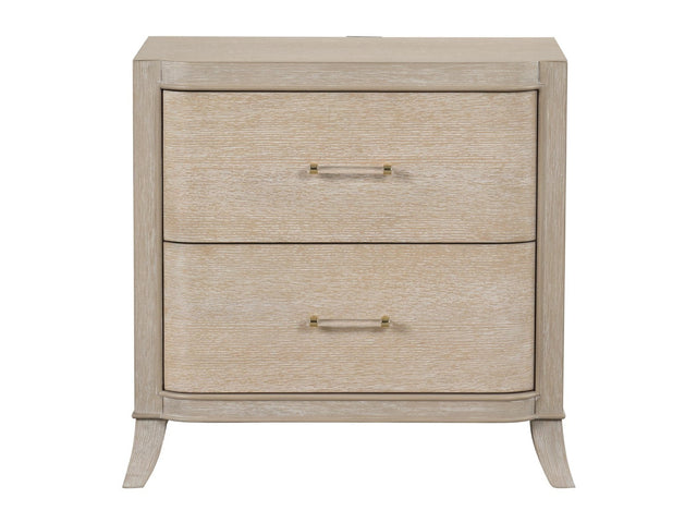 Candra Natural Oak Nightstand - Ornate Home