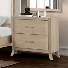 Candra Natural Oak Nightstand - Ornate Home