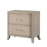 Candra Natural Oak Nightstand - Ornate Home