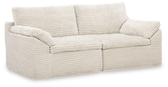 Canefield Ivory Left-Arm/Right-Arm Facing Corner Chair - Ornate Home