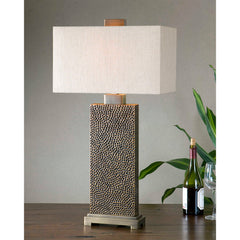 Canfield Bronze Coffee Table Lamp - Ornate Home