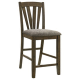 Canfield Brown Counter Height 5-piece Dining Room Set - Ornate Home