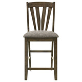 Canfield Brown Counter Height 5-piece Dining Room Set - Ornate Home