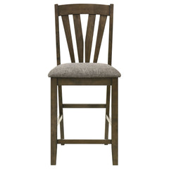 Canfield Brown Counter Height Chair (Set of 2) - Ornate Home