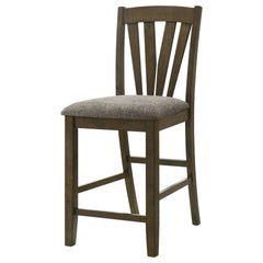 Canfield Brown Counter Height Chair (Set of 2) - Ornate Home