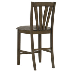 Canfield Brown Counter Height Chair (Set of 2) - Ornate Home