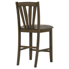 Canfield Brown Counter Height Chair (Set of 2) - Ornate Home
