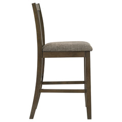 Canfield Brown Counter Height Chair (Set of 2) - Ornate Home