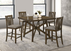 Canfield Brown Counter Height Dining Table - Ornate Home