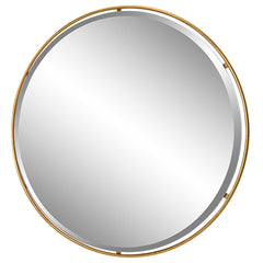 Canillo Gold Round Mirror - Ornate Home