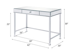 Canine Mirrored Writing Desk - Ornate Home