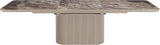 Cannon Minerals/Taupe Double Extension Dining Table - Ornate Home