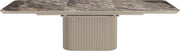 Cannon Minerals/Taupe Double Extension Dining Table - Ornate Home