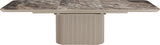Cannon Minerals/Taupe Double Extension Dining Table - Ornate Home