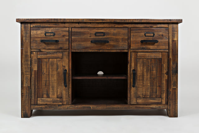Cannon Valley Brown 50 Media Unit - Ornate Home