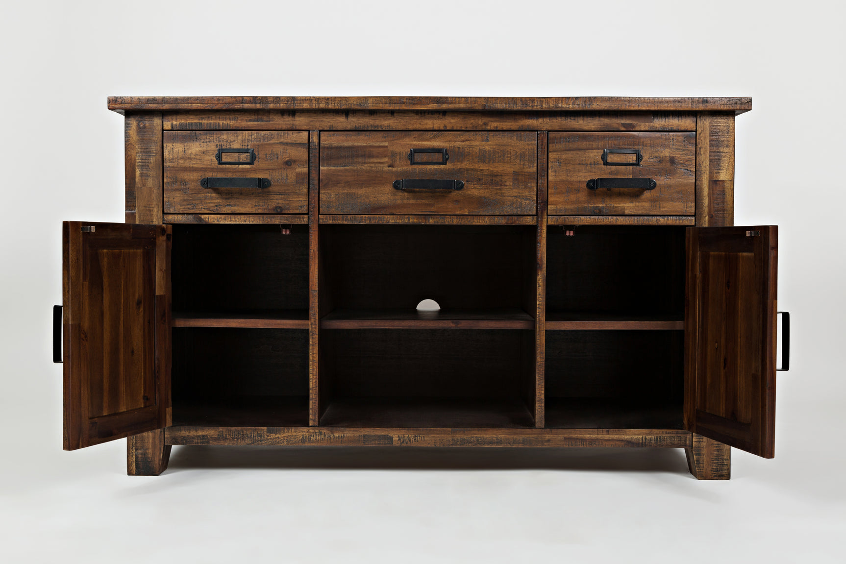 Cannon Valley Brown 50 Media Unit - Ornate Home
