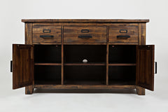 Cannon Valley Brown 50 Media Unit - Ornate Home
