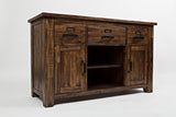 Cannon Valley Brown 50 Media Unit - Ornate Home