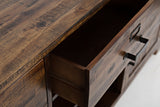 Cannon Valley Brown 70 Media Unit - Ornate Home