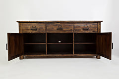 Cannon Valley Brown 70 Media Unit - Ornate Home