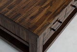 Cannon Valley Distressed Brown Cocktail Table - Ornate Home