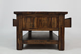 Cannon Valley Distressed Brown Cocktail Table - Ornate Home