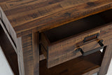 Cannon Valley Distressed Brown End Table - Ornate Home