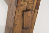 Cannon Valley Distressed Brown Trestle Dining Table - Ornate Home