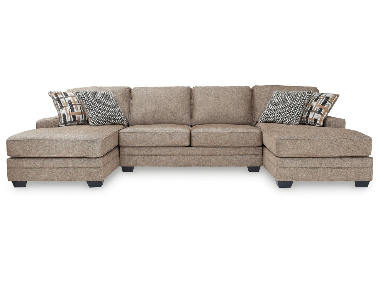 Cannonbrook Nutmeg 3-Piece Sectional w/Chaise (Online Special Price) - Ornate Home