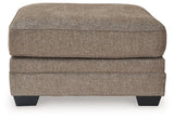 Cannonbrook Nutmeg Oversized Accent Ottoman (Online Special Price) - Ornate Home