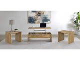 Canoga Mango 3-piece Lift Top Cocktail Coffee Table Set - Ornate Home