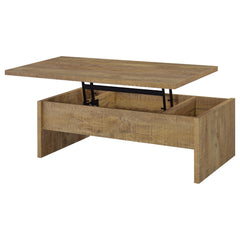 Canoga Mango 3-piece Lift Top Cocktail Coffee Table Set - Ornate Home