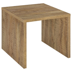 Canoga Mango Engineered Wood Accent Side End Table - Ornate Home