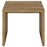 Canoga Mango Engineered Wood Accent Side End Table - Ornate Home
