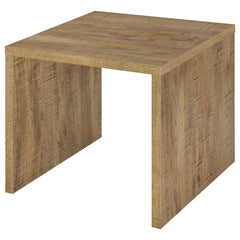 Canoga Mango Engineered Wood Accent Side End Table - Ornate Home