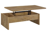 Canoga Mango Engineered Wood Lift Top Cocktail Coffee Table - Ornate Home