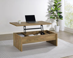 Canoga Mango Engineered Wood Lift Top Cocktail Coffee Table - Ornate Home