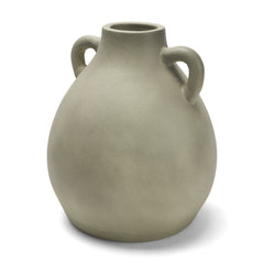Cantara Medium Sage Green Ceramic Milk Jug with Handles - Ornate Home