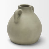 Cantara Sage Green Small Ceramic Milk Jug with Handles - Ornate Home