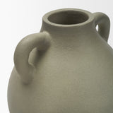 Cantara Sage Green Small Ceramic Milk Jug with Handles - Ornate Home