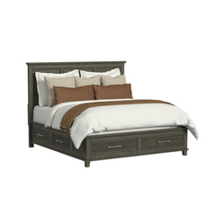 Canterbury Grey 3-Piece King Storage Bedroom Set
