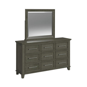 Canterbury Grey Dresser & Mirror Set - Ornate Home