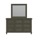 Canterbury Grey Dresser & Mirror Set - Ornate Home