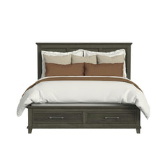 Canterbury Grey King Storage Bed